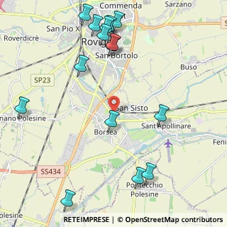 Mappa Viale delle Industrie, 45100 Rovigo RO, Italia (2.70133)