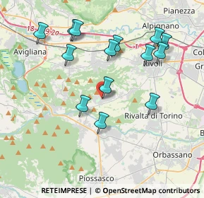 Mappa Via Primo Maggio, 10090 Villarbasse TO, Italia (3.93)