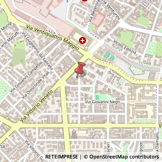 Mappa Via Campo Sportivo Vecchio, 10, 29122 Piacenza, Piacenza (Emilia Romagna)