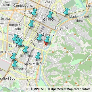 Mappa Via Carlo Marenco, 10126 Torino TO, Italia (2.40846)