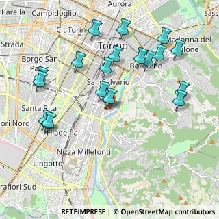 Mappa Via Carlo Marenco, 10126 Torino TO, Italia (2.1685)