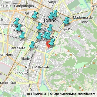 Mappa Via Carlo Marenco, 10126 Torino TO, Italia (1.94733)