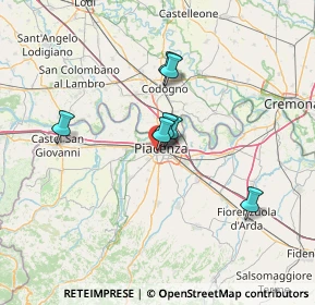 Mappa Via Aurelio Nicolodi, 29122 Piacenza PC, Italia (28.692)