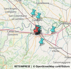Mappa Via Aurelio Nicolodi, 29122 Piacenza PC, Italia (4.50571)