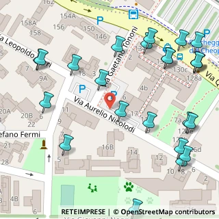 Mappa Via Aurelio Nicolodi, 29122 Piacenza PC, Italia (0.09167)