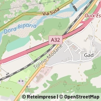 Mapa Oulx