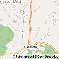 Mapa Cerreto d'Asti