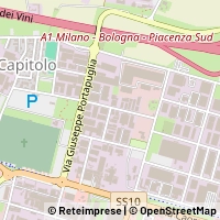 Mapa Piacenza