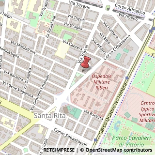 Mappa Via Monfalcone, 4, 10136 Torino, Torino (Piemonte)