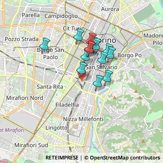 Mappa Via Arquata, 10134 Torino TO, Italia (1.41077)