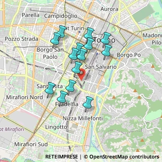 Mappa Via Arquata, 10134 Torino TO, Italia (1.57286)
