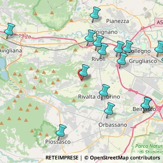 Mappa Via Rocciavrè, 10090 Villarbasse TO, Italia (5.39625)
