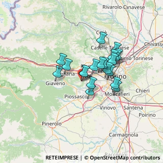 Mappa Via Rocciavrè, 10090 Villarbasse TO, Italia (10.3715)