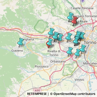 Mappa Via Rocciavrè, 10090 Villarbasse TO, Italia (8.337)