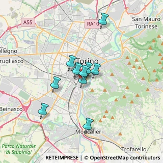 Mappa Via Saluzzo, 10133 Torino TO, Italia (2.40818)