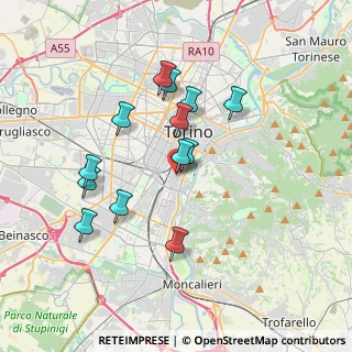 Mappa Via Saluzzo, 10133 Torino TO, Italia (3.29692)