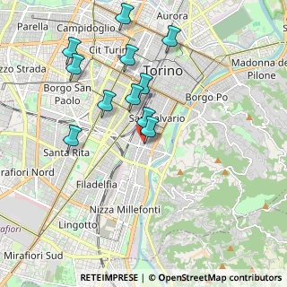 Mappa Via Saluzzo, 10133 Torino TO, Italia (1.89545)
