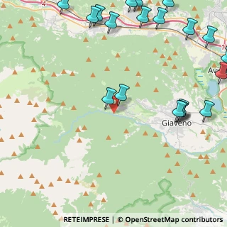 Mappa Via Montenero, 10050 Coazze TO, Italia (6.3625)