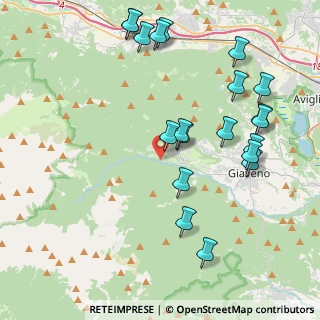 Mappa Via Montenero, 10050 Coazze TO, Italia (4.622)