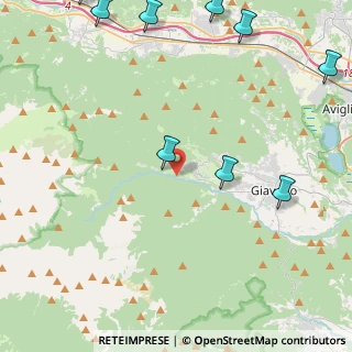 Mappa Via Montenero, 10050 Coazze TO, Italia (7.18)