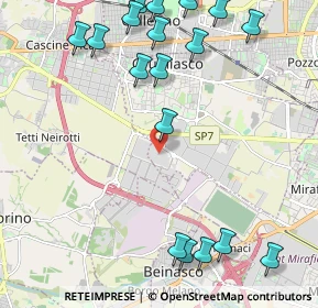 Mappa Strada del Portone, 10098 Grugliasco TO, Italia (2.78222)