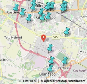 Mappa Strada del Portone, 10098 Grugliasco TO, Italia (2.642)