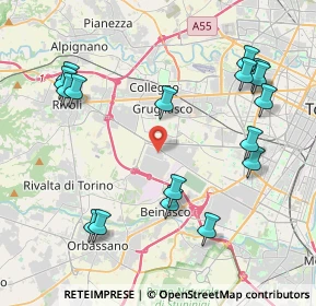 Mappa Strada del Portone, 10098 Grugliasco TO, Italia (4.76353)