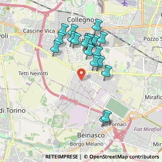 Mappa Strada Dodicesima, 10098 Grugliasco TO, Italia (1.811)