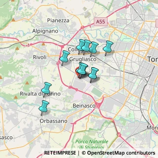 Mappa Strada Dodicesima, 10098 Grugliasco TO, Italia (2.25917)