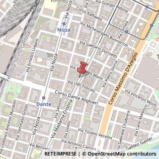 Mappa Via Madama Cristina, 94, 10126 Torino, Torino (Piemonte)