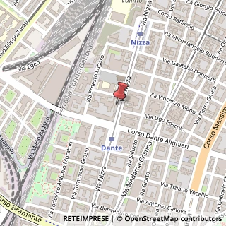 Mappa Via Nizza, 60E, 10126 Torino, Torino (Piemonte)
