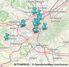 Mappa Via Lesegno, 10136 Torino TO, Italia (5.7)