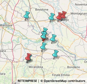 Mappa Via Achille Grandi, 46036 Revere MN, Italia (12.06417)