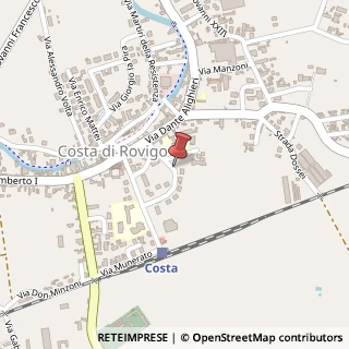 Mappa Via Mario Rossi,  79, 45023 Costa di Rovigo, Rovigo (Veneto)