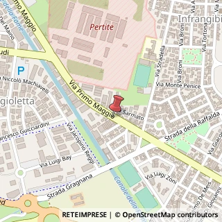Mappa Via Primo Maggio,  85, 29100 Piacenza, Piacenza (Emilia Romagna)