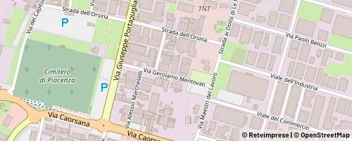 Mappa Piacenza