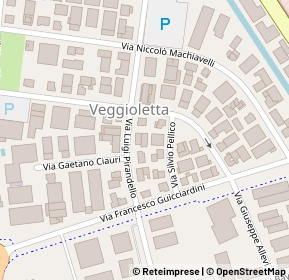 Mappa Via Silvio Pellico, 29121 Piacenza PC, Italia (0.0875)