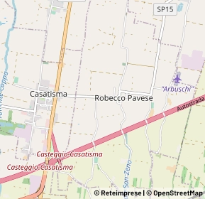 Mappa Via Vittorio Veneto, 27042 Casatisma PV, Italia (0.85385)