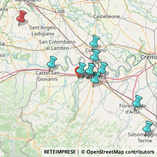 Mappa Via Giuseppe Mazzini, 29010 Rottofreno PC, Italia (14.8)