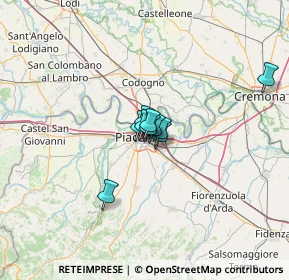 Mappa Via dei Pisoni, 29122 Piacenza PC, Italia (10.8825)