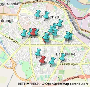 Mappa Via Emilio Perinetti, 29122 Piacenza PC, Italia (0.7485)