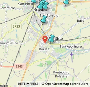 Mappa Viale dell'Artigianato, 45100 Rovigo RO, Italia (2.90231)