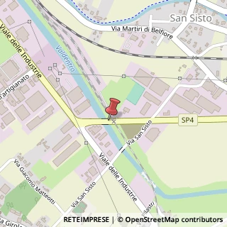 Mappa Via Don A. Chieppi, 4, 45100 Rovigo, Rovigo (Veneto)