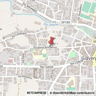 Mappa Via Maria Ausiliatrice, 1, 10094 Giaveno, Torino (Piemonte)