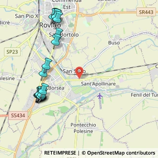 Mappa Viale Don L. Milani, 45100 Rovigo RO, Italia (2.67579)