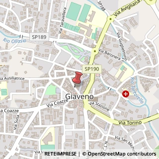 Mappa Via Umberto I°, 7, 10094 Giaveno, Torino (Piemonte)