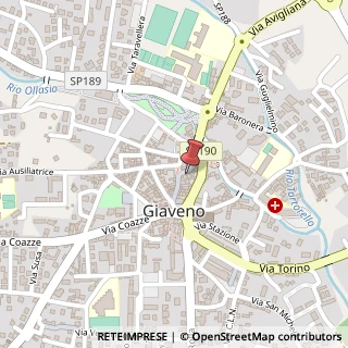 Mappa Via XX Settembre, 54, 10094 Giaveno, Torino (Piemonte)