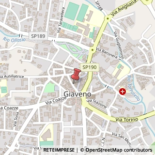 Mappa Via Umberto I°, 14, 10094 Giaveno, Torino (Piemonte)