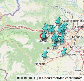 Mappa Via XX Settembre, 10094 Giaveno TO, Italia (10.24211)