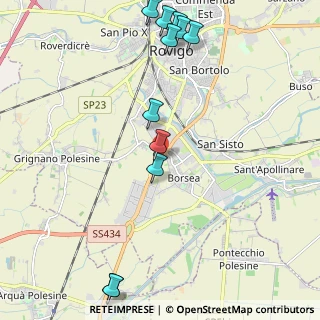 Mappa SS 16, 45100 Rovigo RO, Italia (2.7925)